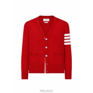 Thom Browne 26FW ����� 4�� �������̳ʺ� ���� �޸��� �� Ŭ���� ����� MKC002AY1014 600 RED26FW ����� 4�� �������̳ʺ� ���� �޸��� �� Ŭ���� 