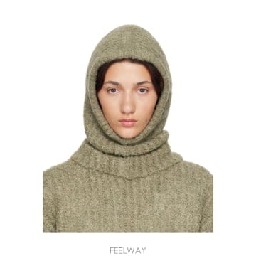 메종마르지엘라 그린 로고 발라클라바 S62TB0010 M13342 TP877195911