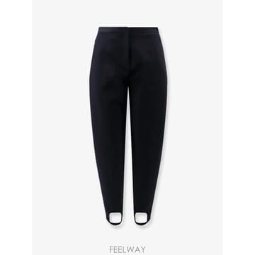 [N85]로에베 S540Y04XOC 여성 트라우저 바지 팬츠 면바지 LOEWE Stretch wool ble