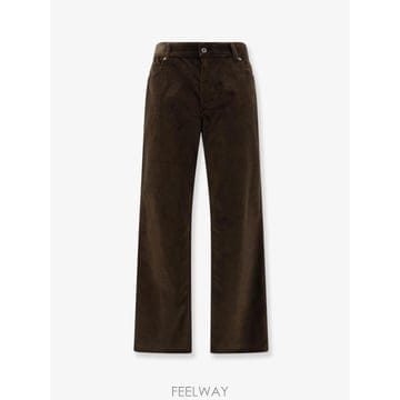 [N85]로에베 S540Y04XOJ 여성 트라우저 바지 팬츠 면바지 LOEWE Velvet trousers