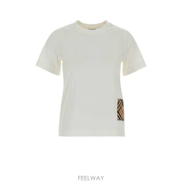 Burberry [X45]������ 8132971 B7078 ���� Ƽ���� �μҸ� ž ���� White cotton t shirt[X45]������ 8132971 B7078 ���� Ƽ���� �μҸ� ž ���� W
