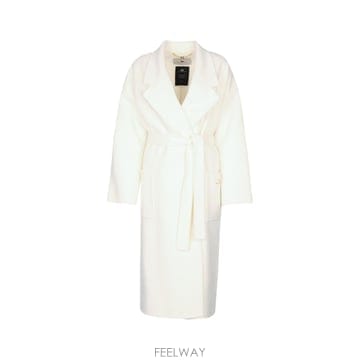 [X45]ELISABETTA FRANCHI CP01D66E2 193 여성 코트 하프 롱 트렌치 오버코트 코트