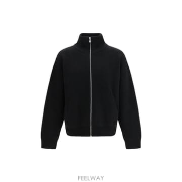 [K68]악셀아리가토 A2143004 BLACK 남성 니트 스웨터 가디건 Core wool zip Up Sw