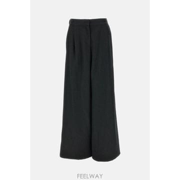 | Other Brand | [G95]dusan V1411MOSS ���� Ʈ����� ġ�� ����� WIDE LEG WOOL TROUSERS[G95]dusan V1411MOSS ���� Ʈ����� ġ�� ����� WIDE LE