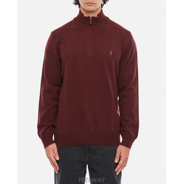 Ralph Lauren [G95]����  710876756008AGEDWINE ���� ��Ʈ ����� ������ HALF ZIP WOOL PU[G95]����  710876756008AGEDWINE ���� ��Ʈ ����� ����