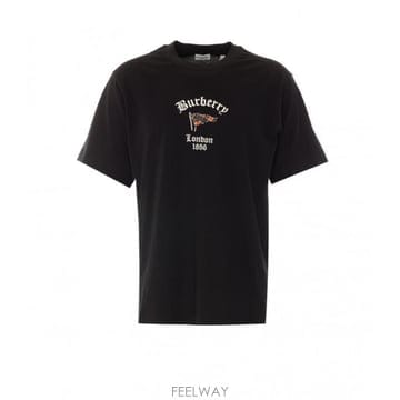 26FW Burberry 코튼 T 셔츠 8128196A1189 TP580557761