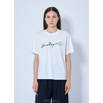 26 F/W MM6 메종 마르지엘라 시그니처 로고 티셔츠 S52GC0 B0112306098