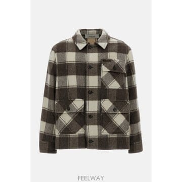 26 F/W 골든구스 JOURNEY 체크 박시 셔츠 자켓 GUP028 B0032294700