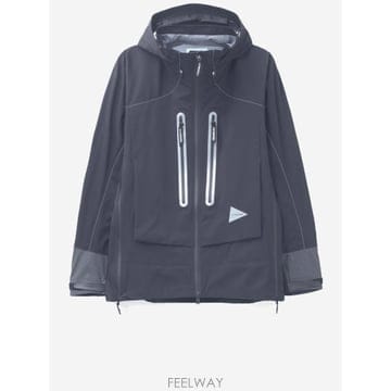 앤드 원더 후드 재킷 Blue