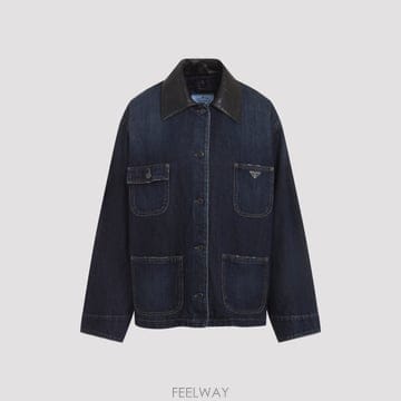 26FW 프라다 데님 자켓 GFB340SOOO19VIF0008 TP577304430