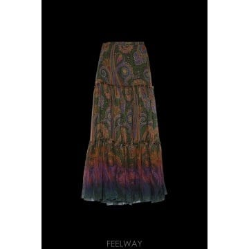 26FW Etro 멀티 컬러 롱 스커트 WRFA021699SP11HX0893 TP579229069