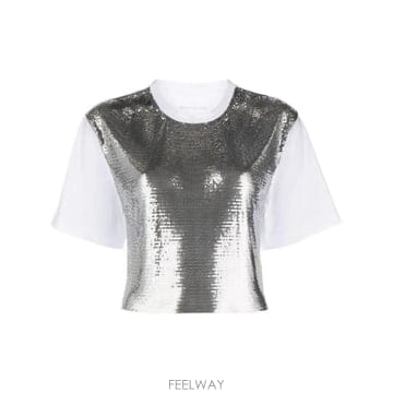 파코라반 메탈 메쉬 티셔츠
