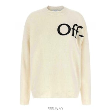 26FW Off 화이트 bookish shared 스웨터 2FE00533TW221 TP581420039