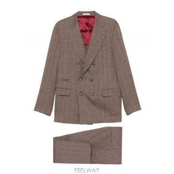 Brunello Cucinelli 26SS ���ڷ� ��ġ�ڸ� Grey ��Ʈ MZ408LDPHC009 TP58103557426SS ���ڷ� ��ġ�ڸ� Grey ��Ʈ MZ408LDPHC009 TP58103