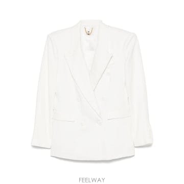 25SS 엘리자베타 프란키 리넨 블렌드 더블 브레스티드 자켓 GI13253E2360 TP577751929