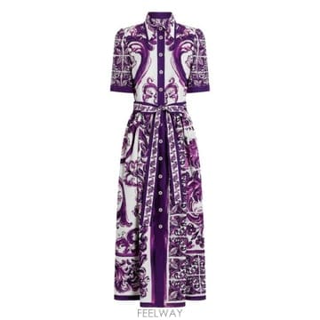 Dolce&Gabbana 25FW ��ü�ذ��ٳ� ����Ʈ Chemisier �巹�� F6JFNTFI5JPHP5DQ TP57949294425FW ��ü�ذ��ٳ� ����Ʈ Chemisier �巹�� F6JFNTFI5JPH