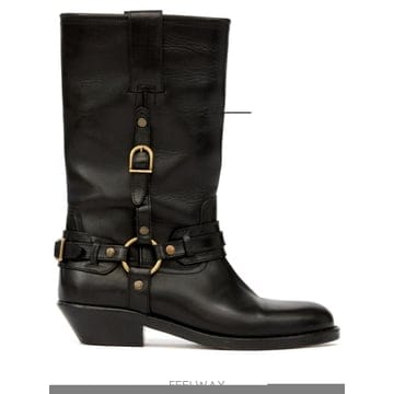 Isabel Marant 25SS ���ں����� HEIKO ���� WITH STRAPS BO0192FAC1A22S01BK TP577492825SS ���ں����� HEIKO ���� WITH STRAPS BO0192FAC1A22S0