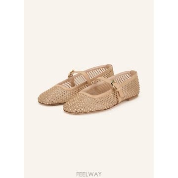Stuart Weitzman ��Ʃ��Ʈ�������� Mary Jane ballerinas with rhinestones 1003056686120��Ʃ��Ʈ�������� Mary Jane ballerinas with rhinestones