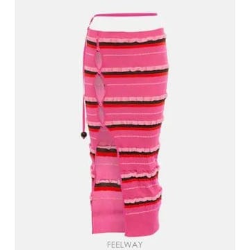 Jacquemus ������� ��ũ���� La Jupe Maille Concha �̵� ��ĿƮ������� ��ũ���� La Jupe Maille Concha �̵� ��ĿƮ