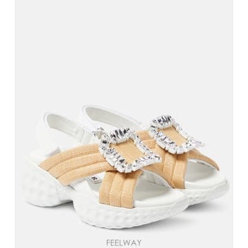 Roger Vivier ������� ������� Viv Run Light Strass Buckle ���鱹����� ������� Viv Run Light Strass Buckle ����