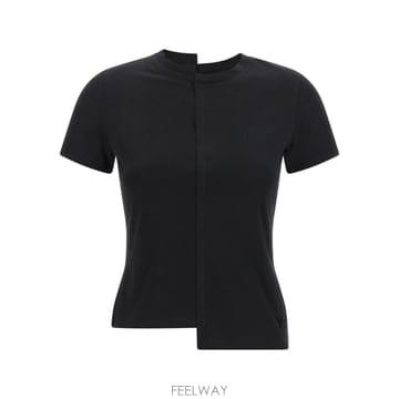 인더샵 Y-3 와이쓰리 블랙 반팔 티셔츠