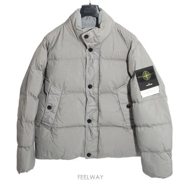 26FW 스톤아일랜드 크링클 랩스 다운 패딩 자켓 그레이 L2S154100109 S0A23 V0060