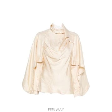 Zimmermann �׶�����Ÿ �ؿ� ���Ӹ� ���� ASCENT DRAPED BLOUSE 0142TF262CRM�׶�����Ÿ �ؿ� ���Ӹ� ���� ASCENT DRAPED BLOUSE 0142T