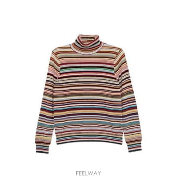 Paul Smith �׶�����Ÿ �ؿ� �����̽� ���� SIGNATURE STRIPE ROLL NECK ������ W1R958NW1135�׶�����Ÿ �ؿ� �����̽� ���� SIGNATURE STRIPE ROLL NE