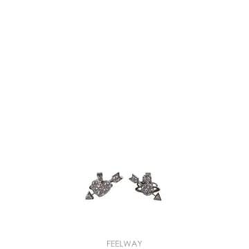 ViVienne westwood 26FW ���ȿ���Ʈ��� �̾ 62010397 01P102P102 PLATINUM WHITE CZ26FW ���ȿ���Ʈ��� �̾ 62010397 01P102P102 PLATI