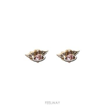 ViVienne westwood 26FW ���ȿ���Ʈ��� �̾ 62010397 01R238R238 GOLD PINK CZ26FW ���ȿ���Ʈ��� �̾ 62010397 01R238R238 GOLD 