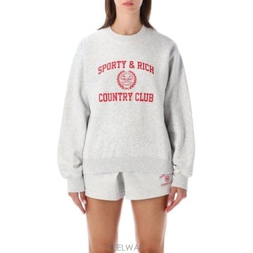Sporty & Rich 26FW ����Ƽ�ظ�ġ �Ƿ� ST09871267GY03 19 HEATER GREY26FW ����Ƽ�ظ�ġ �Ƿ� ST09871267GY03 19 HEATER GREY