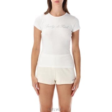 Sporty & Rich 26FW ����Ƽ�ظ�ġ ���� Ƽ���� TO13071326WH01 48 WHITE CRYSTAL26FW ����Ƽ�ظ�ġ ���� Ƽ���� TO13071326WH01 48 WHITE 
