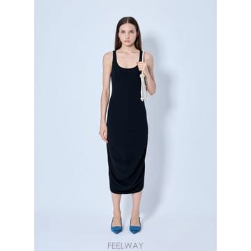 26 F/W 자크뮈스 라 REGATA 드레이프 미디 드레스 26HDR B0112306136