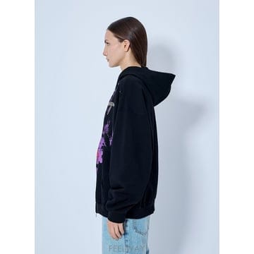 26 F/W 발렌시아가 프린트 지퍼 후드 A0017W TUVR6 10 B0112306143