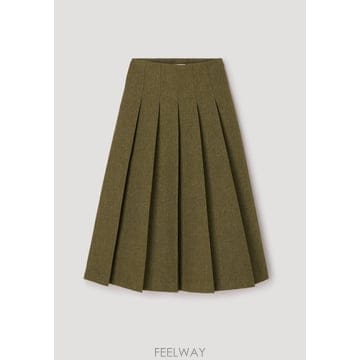 26 F/W 로헤 클래식 플리트 스커트 42132194/345_483 B0742305754