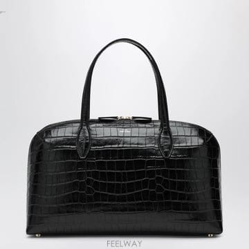 토템 악어 무늬 데이 토트백