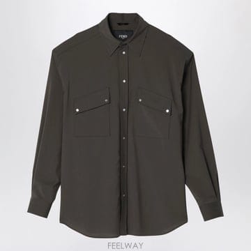 24 F/W 펜디 다크 그린 울 블루종 FW1319ASCH-F03NT B0052306427