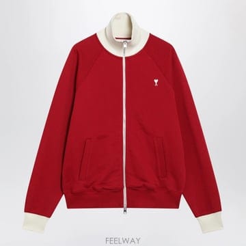 26 F/W 아미 아미 드 꾀흐 집업 맨투맨 인 코튼 REDIVORY B0052306506