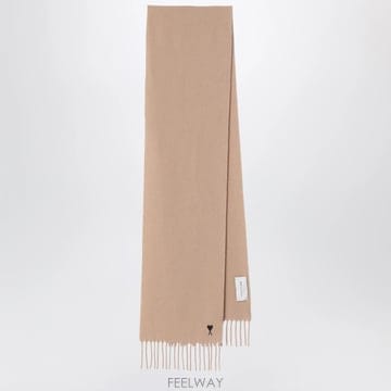 26 F/W 아미 베이지 아미 드 꾀흐 울 스카프 USF677AW00 B0052306510