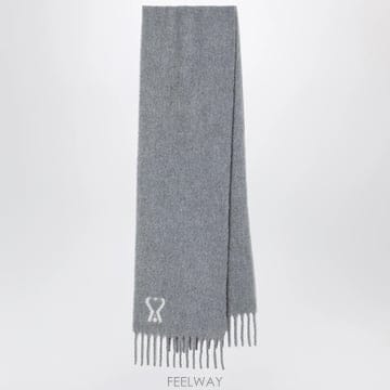 아미 알파카 스카프 Grey
