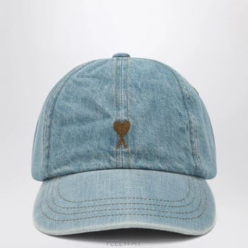 26 F/W 아미 아미 드 CUR 블루 코튼 데님 캡 UCP264DE B0052306557