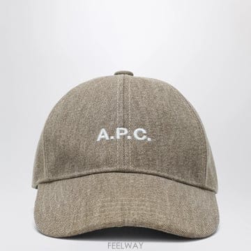 26 F/W A.P.C 아페쎄 찰리 베이스볼 캡 다크 브라운 PSAN B0052306626