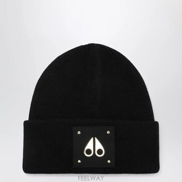 26 F/W 무스너클 골드 SERIES 아이콘 블랙 울 비니 M35M B0052306639