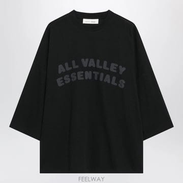 26 S/S 피어 오브 갓 블랙 에센셜 티셔츠 인 TRIBLEND 저 B0052306636
