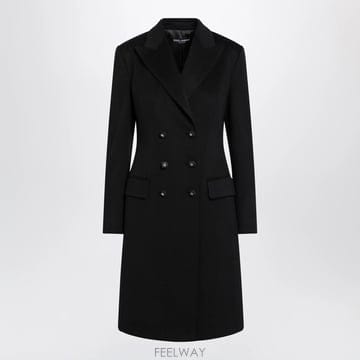 26 F/W 돌체 앤 가바나 더블브레스티드 코트 블랙 인 울 F0N8 B0052306703