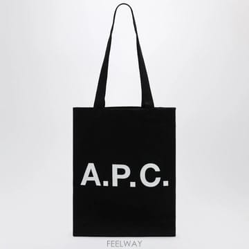 26 F/W A.P.C 아페쎄 루 블랙 캔버스 쇼핑 백 COZZS-M B0052306711
