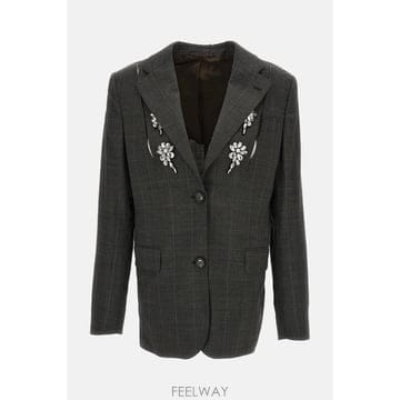 26 F/W 시몬 로샤 슬래쉬 자켓 W EMBELLISHMENTS 6 B0032261978