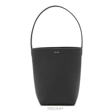 더 로우 스몰 NS PARK 토트백 블랙