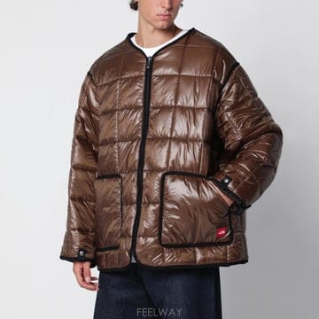 26 F/W 더 노스페이스 레드 박스 라이너 브라운 리버서블 나일론  B0052292998
