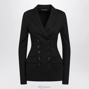 26 F/W 돌체 앤 가바나 블랙 더블브레스티드 울 자켓 F27HDT B0052293017